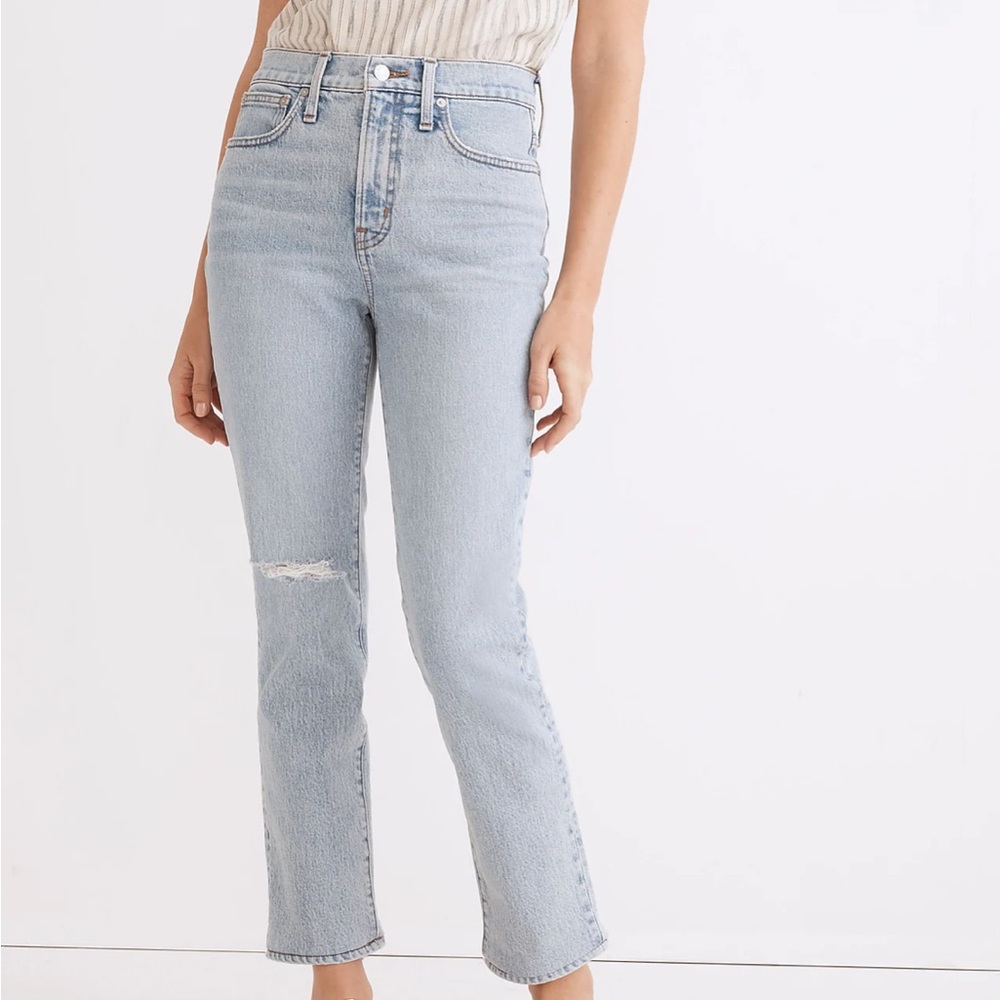 The Perfect Vintage Crop Jean in Sudbury Wash